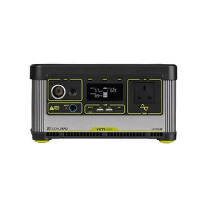 Front of Goal Zero YETI 500X 230V Type G (Three-Pin) Socket Portable Power Station