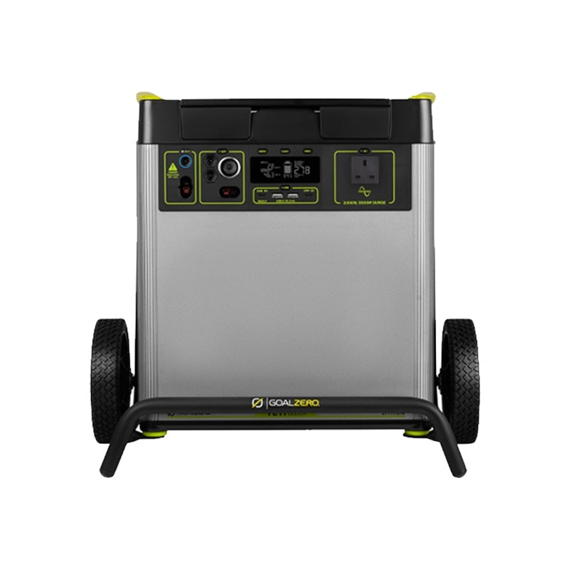 GOAL ZERO YETI 6000X 230V PORTABLE POWER STATION TYPE G SOCKET (FRONT)