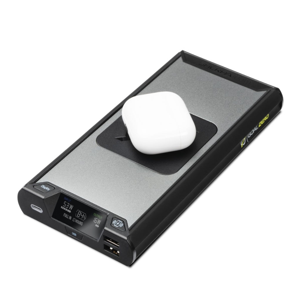 スマホアクセサリー GOAL ZERO Sherpa 100 AC Power Bank 4th Goal Zero Sherpa 100AC (4th Gen) Power Bank Charger iPad